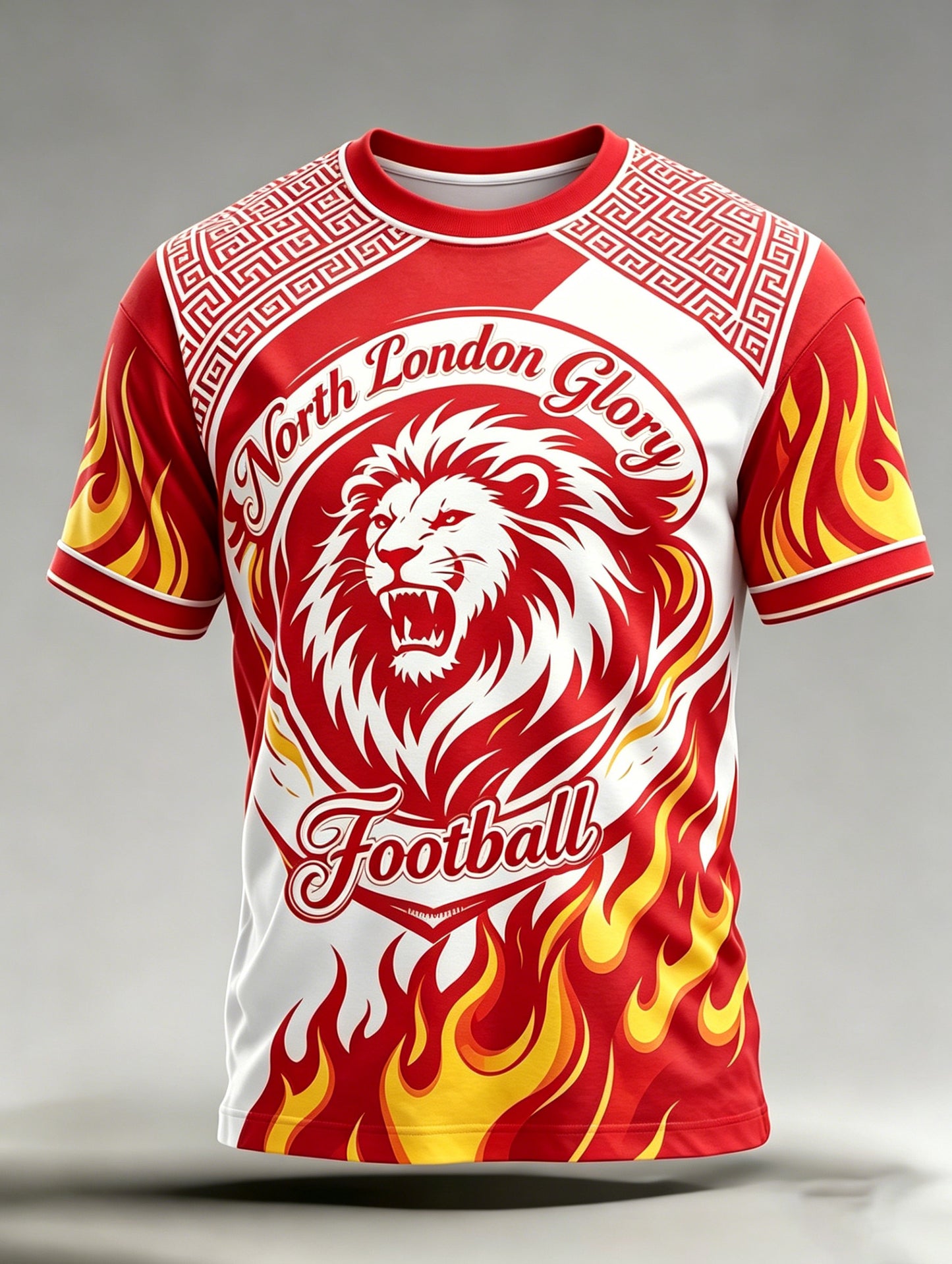 Men's Football Cheering Art Print T-Shirt