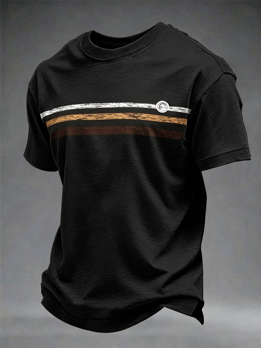 Men's Retro short sleeves t-shirt