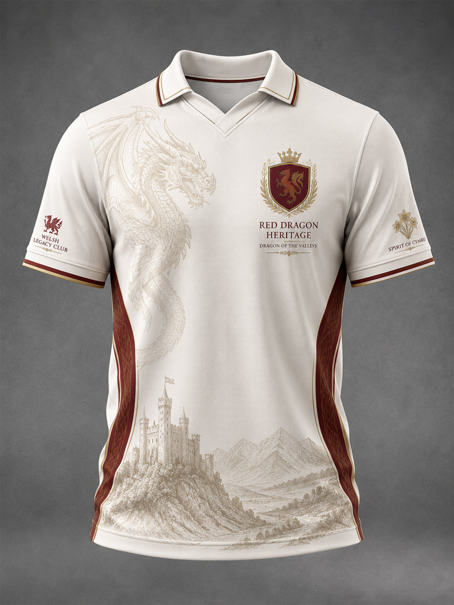Men's Welsh Dragon Printed T-shirt