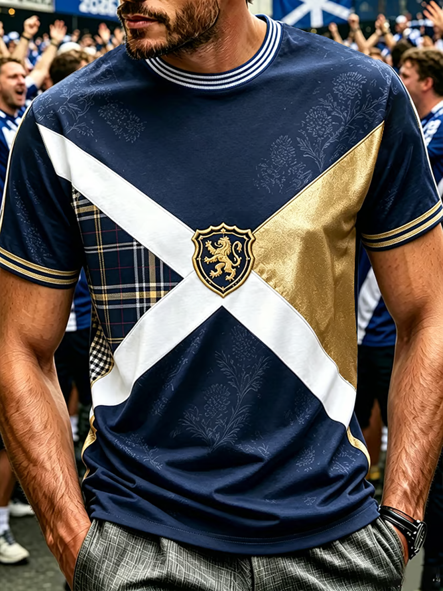 Men's Scotland Printed short sleeves t-shirt