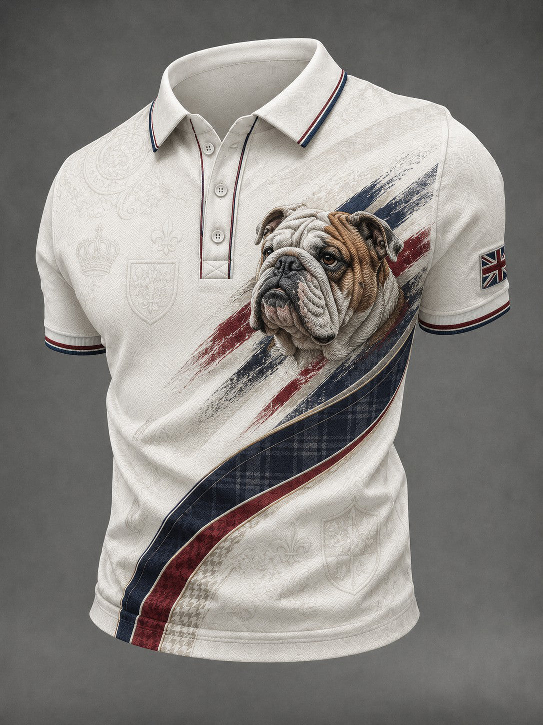 Men's British Bulldog Printed Shirt