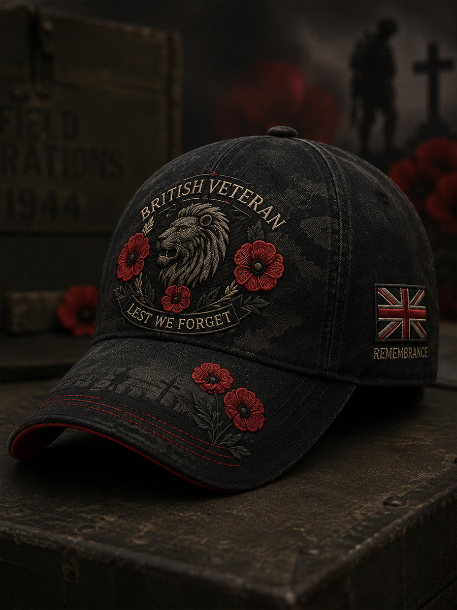 Men's Veteran Memorial Graphic Print Hat