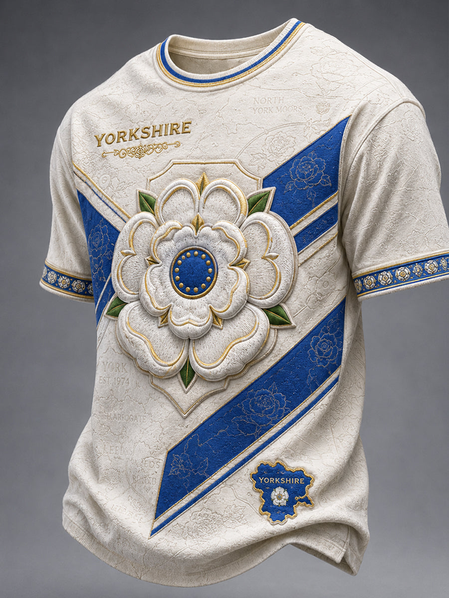 Men's Yorkshire England Short Sleeves T-Shirt