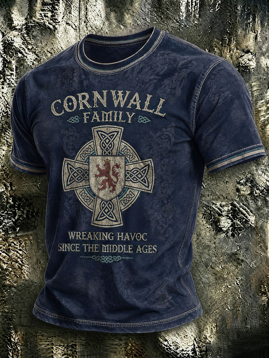 Men's Cornwall United Kingdom Printed T-shirt