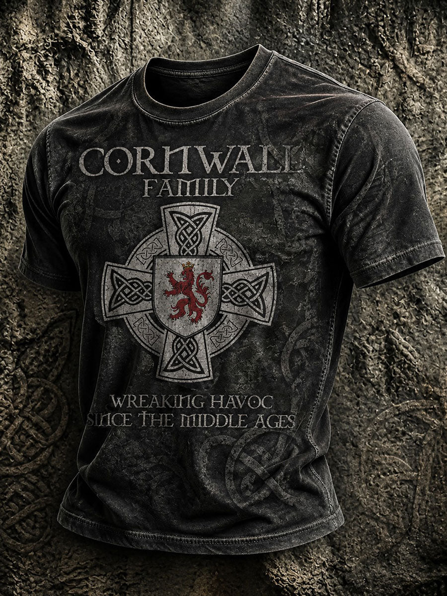Men's Cornwall United Kingdom Printed T-shirt