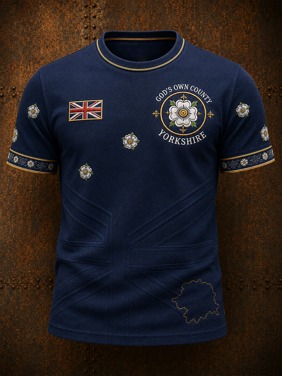 Men's Yorkshire Day England Short Sleeves T-Shirt