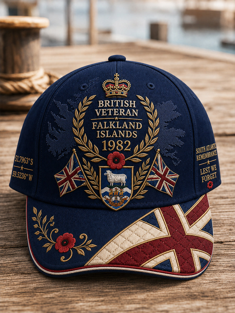Unisex British Veterans Of The Falklands War Hat