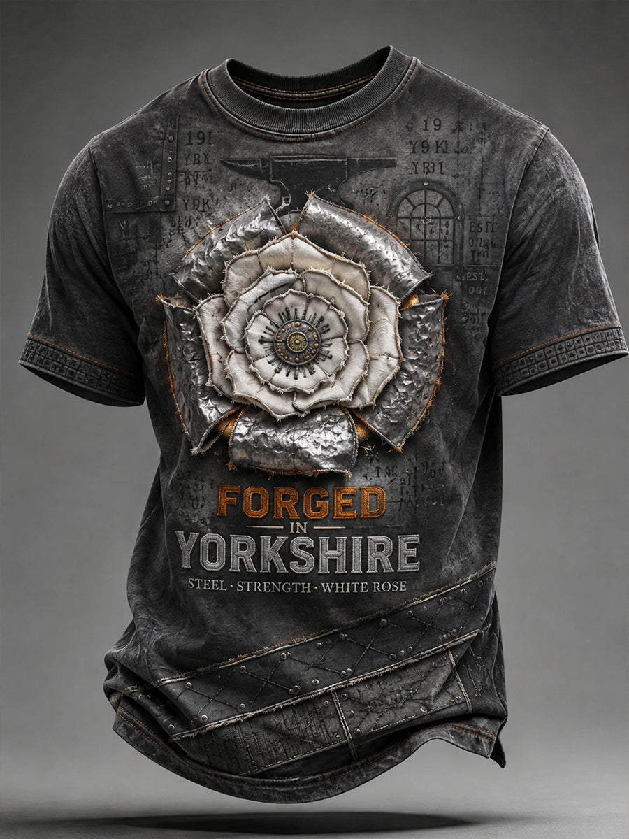 Men's Yorkshire Day England Short Sleeves T-Shirt