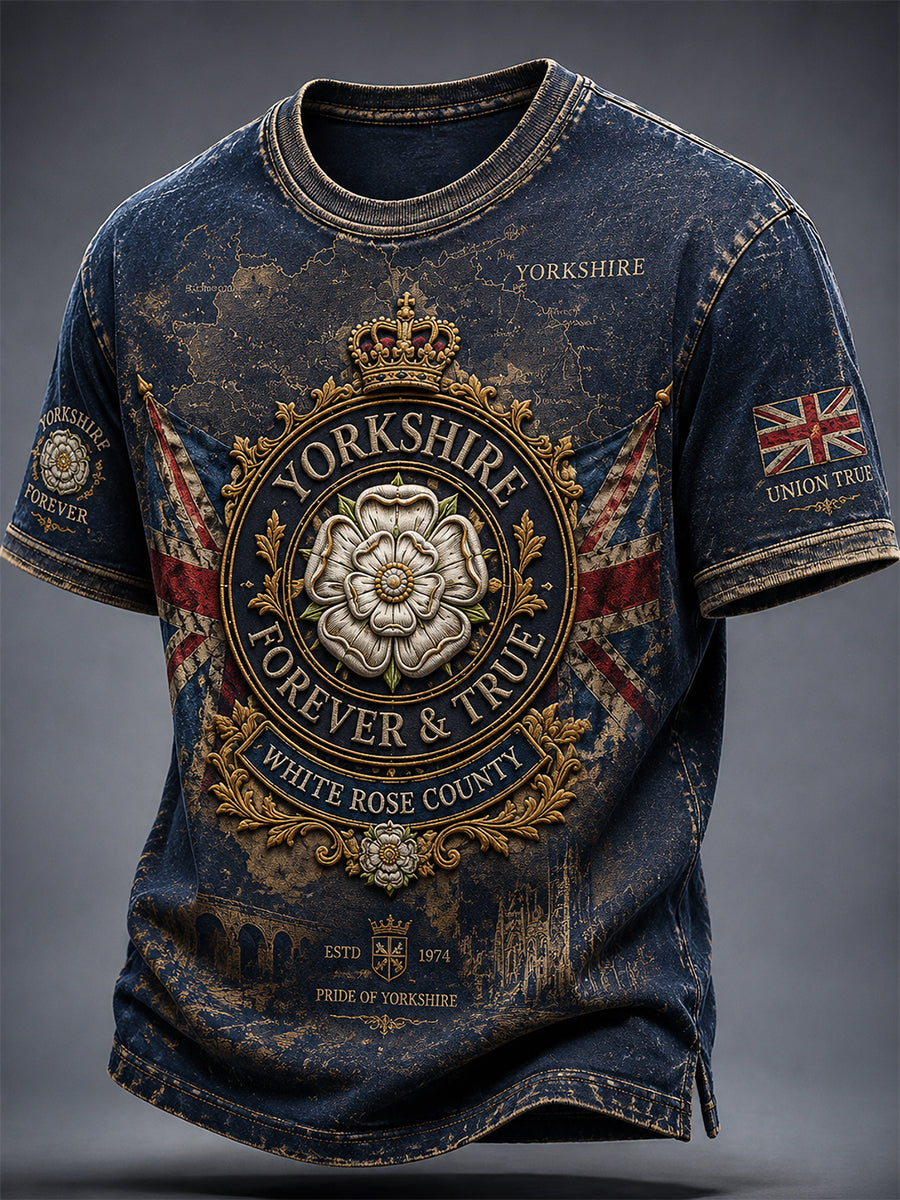 Men's Yorkshire England Short Sleeves T-Shirt