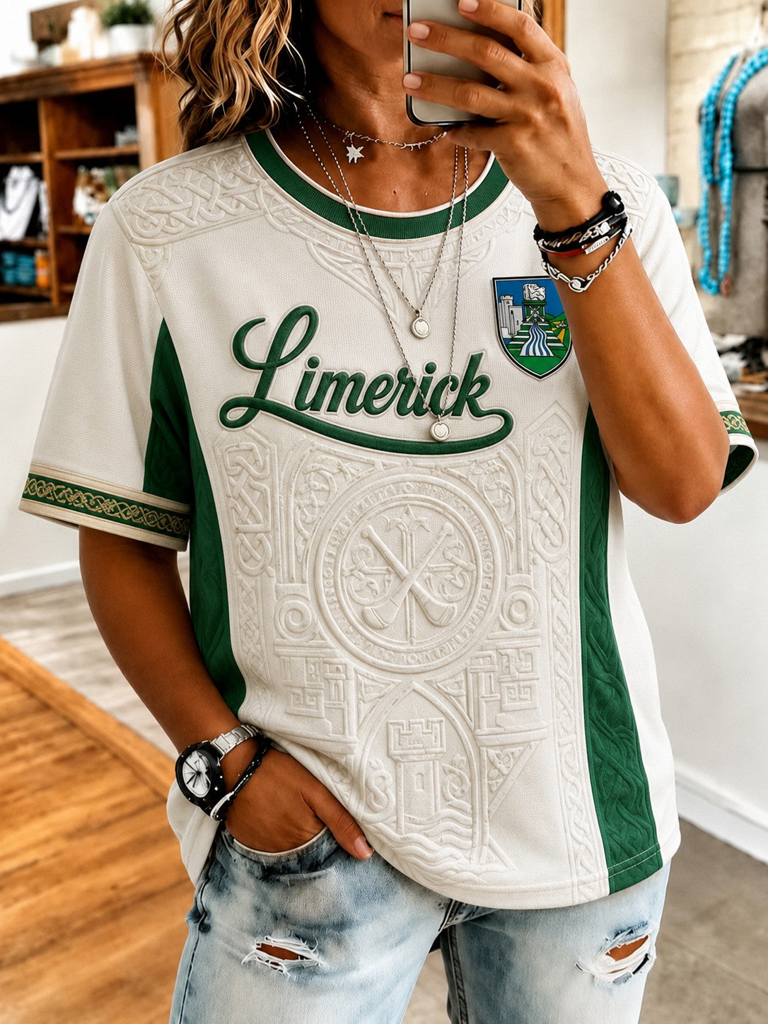 Women's Limerick Hurling Printed T-shirt