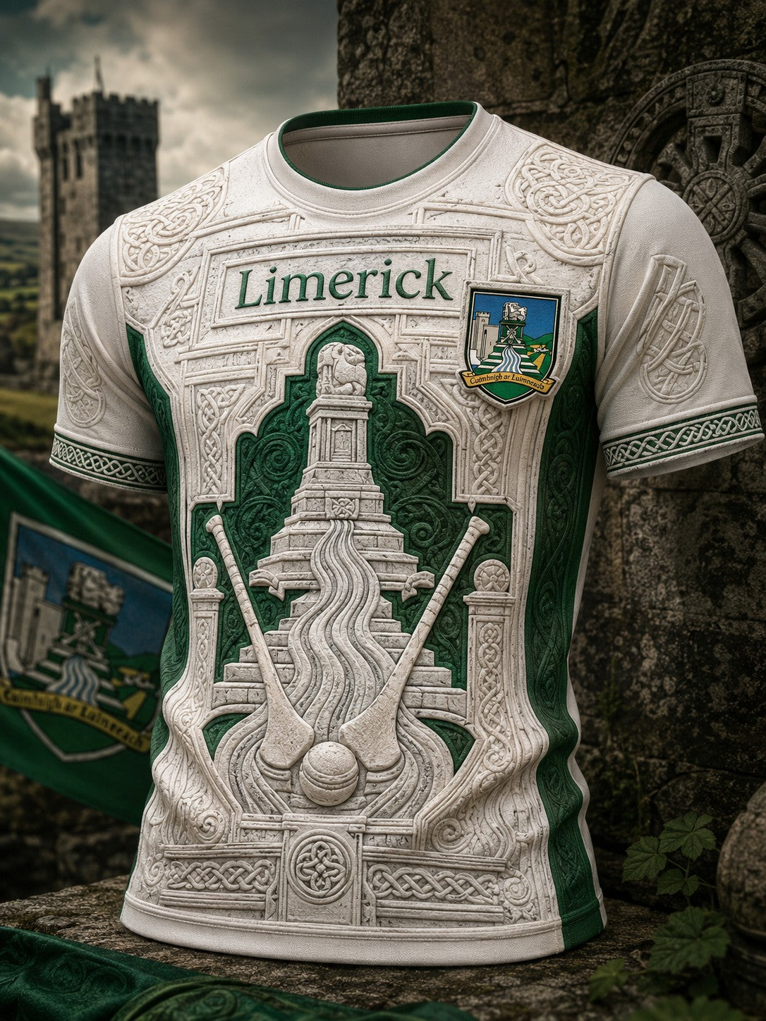 Men's Limerick Hurling Printed T-shirt
