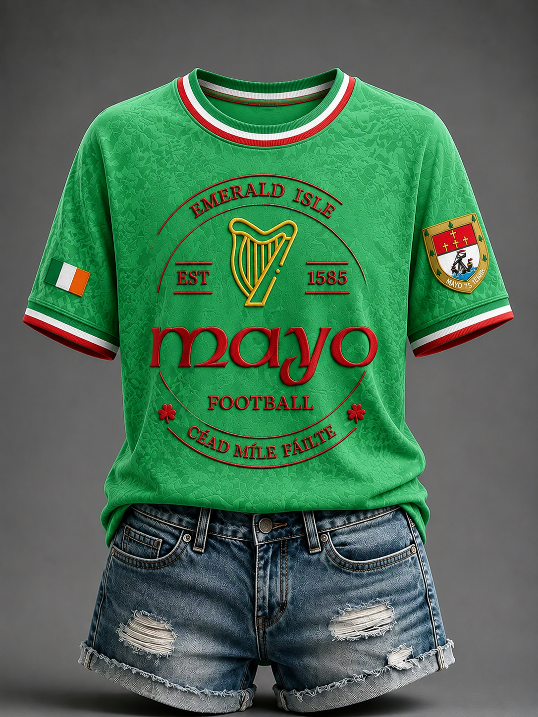 Women's Gaelic Football Short-sleeved T-shirt