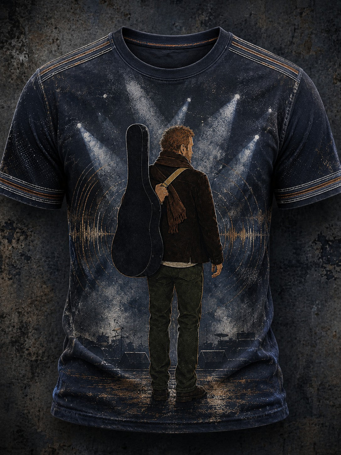 Men's Glen Memory Printed T-shirt