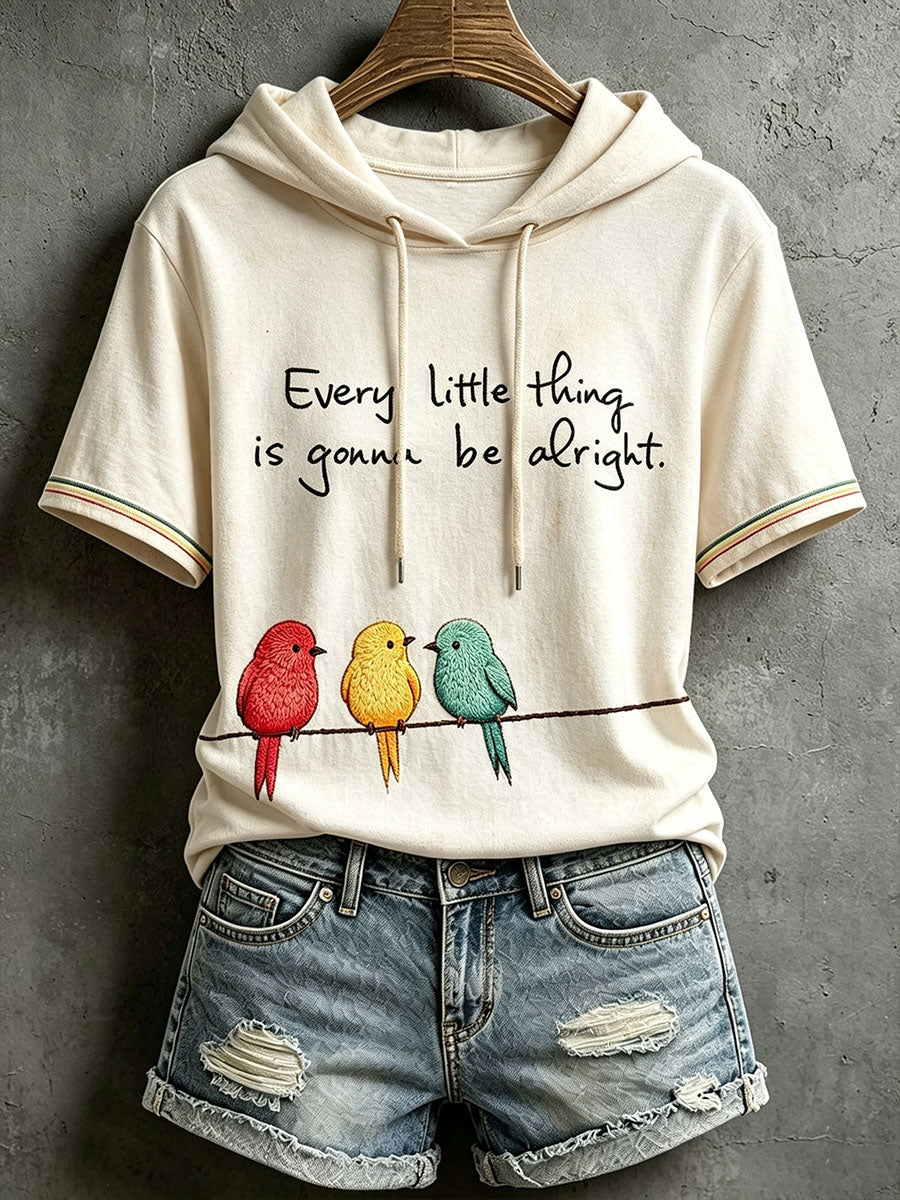 Women's Every Little Thing Is Gonna Be All Right Sweatshirt