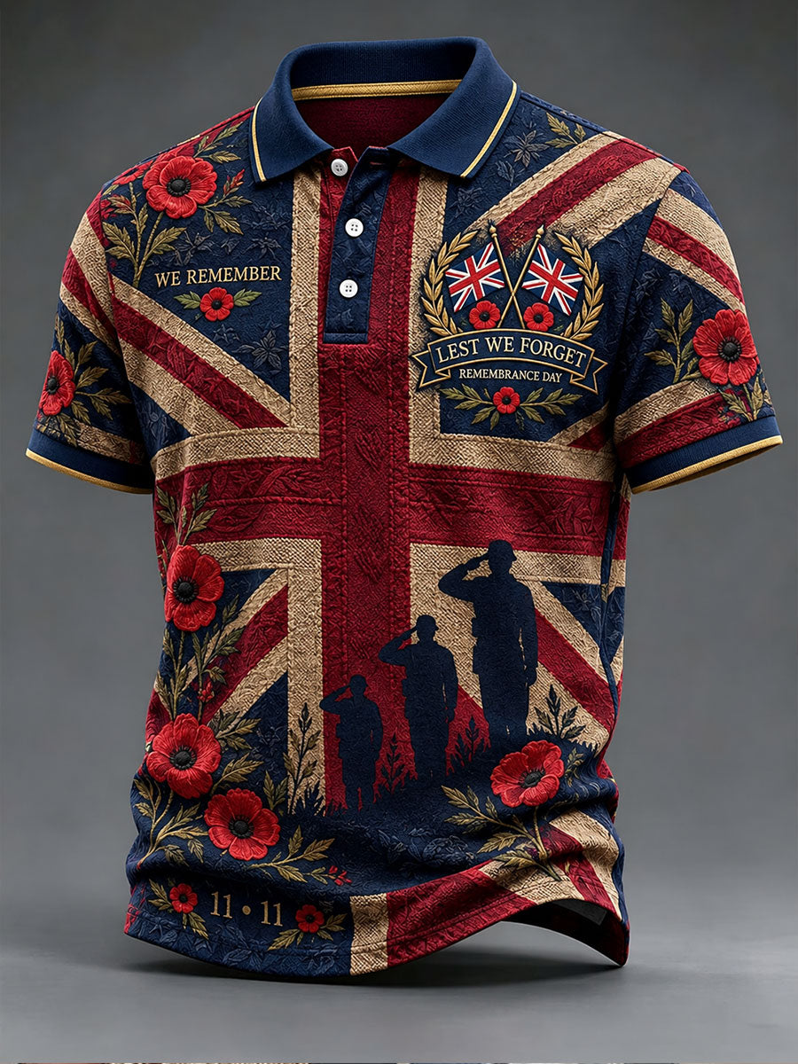 Men's Lest We Forget Print Shirt