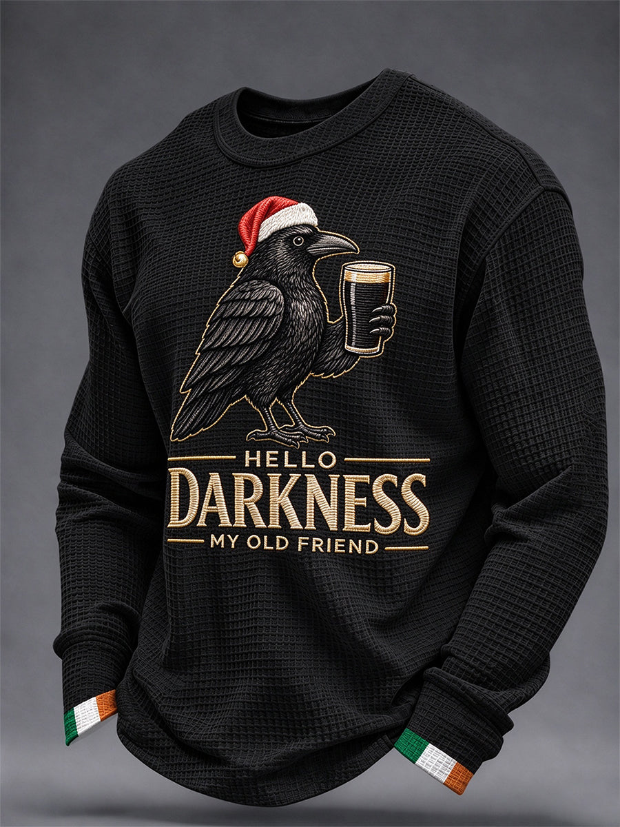 Men's Irish Christmas Waffle Sweatshirt