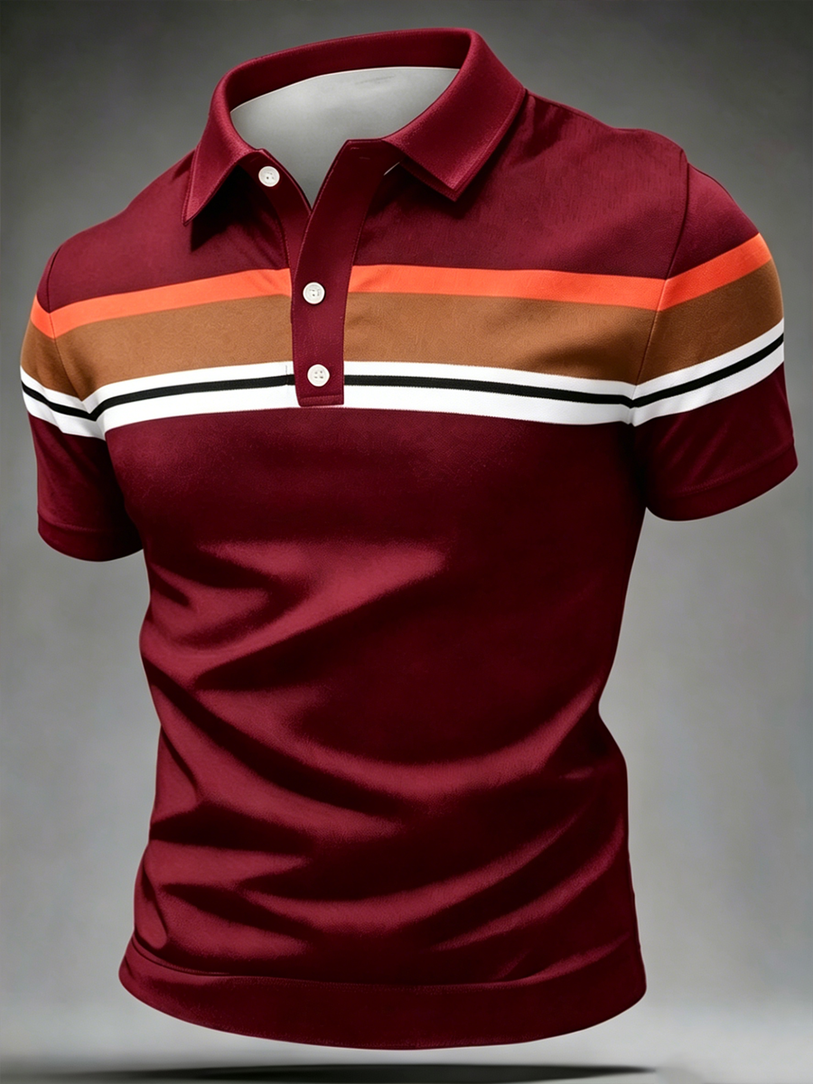 Men's Retro polo shirt