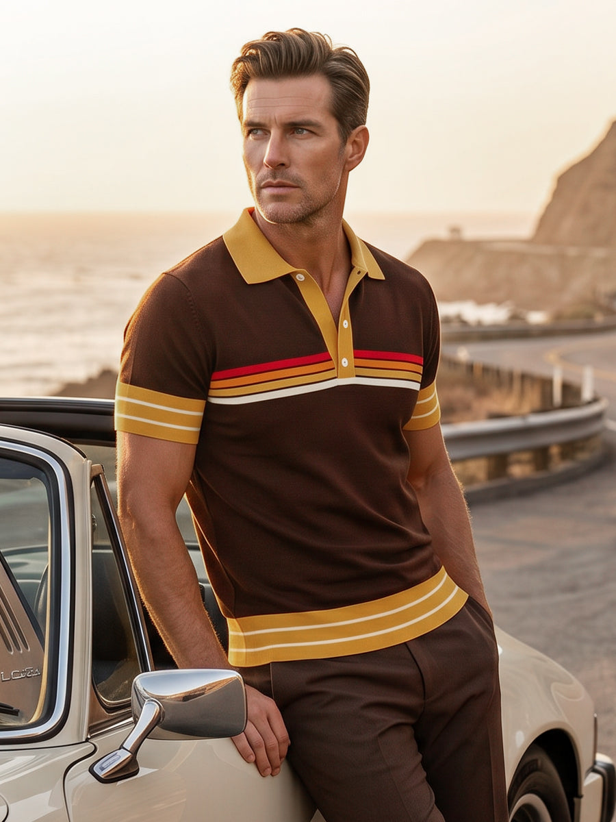 Men's Retro polo shirt