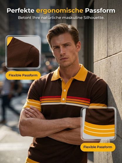 Men's Retro polo shirt