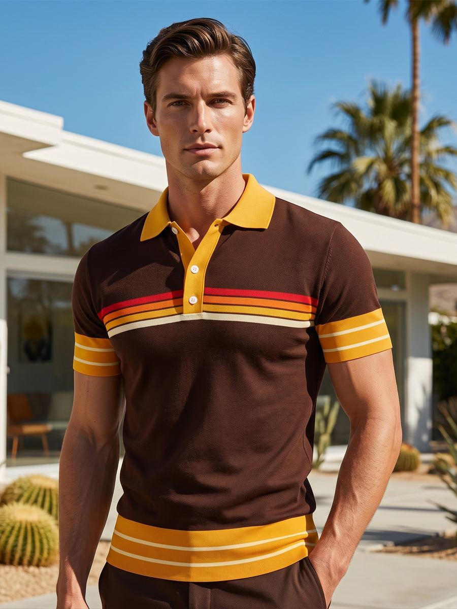 Men's Retro polo shirt