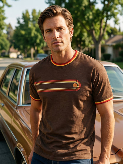 Men's Retro Short Sleeves T-shirt