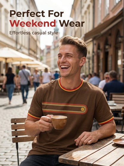 Men's Retro Short Sleeves T-shirt