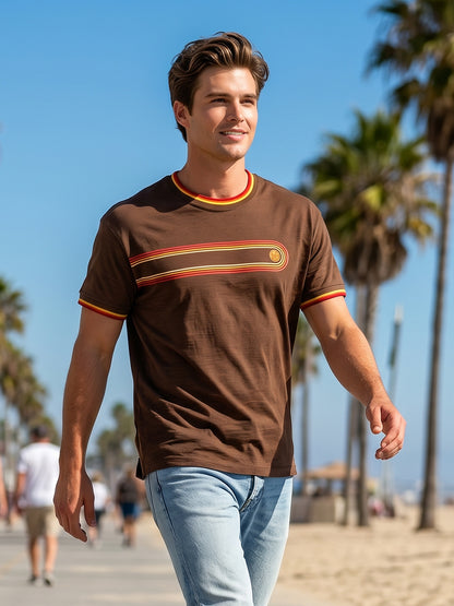 Men's Retro Short Sleeves T-shirt