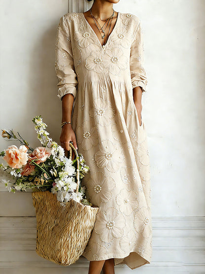 Women's Floral Art Print Dress