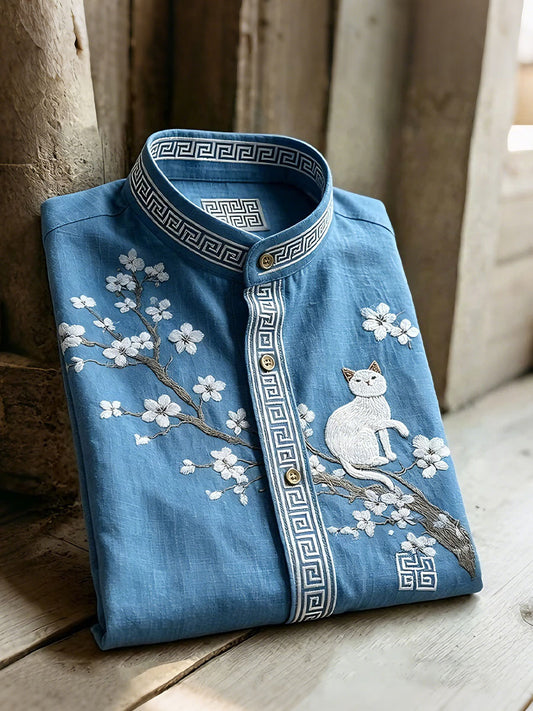 Men's Vacation Plant Floral Short Sleeve Shirts