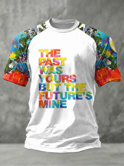 Men's Lemon Roses Music Lover Printed short sleeve t-shirt