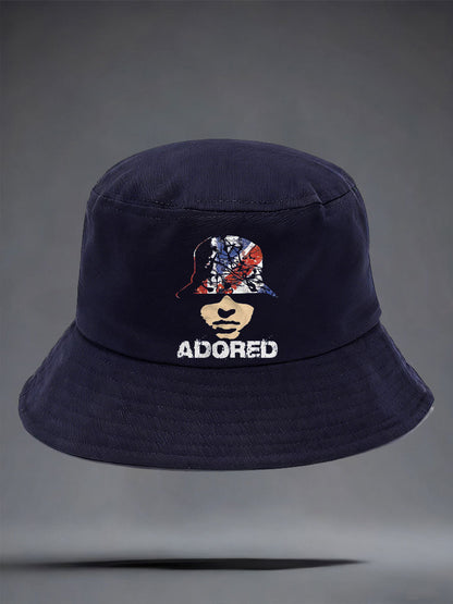 Unisex Adored Lemon Roses Music Lover Printed Hat