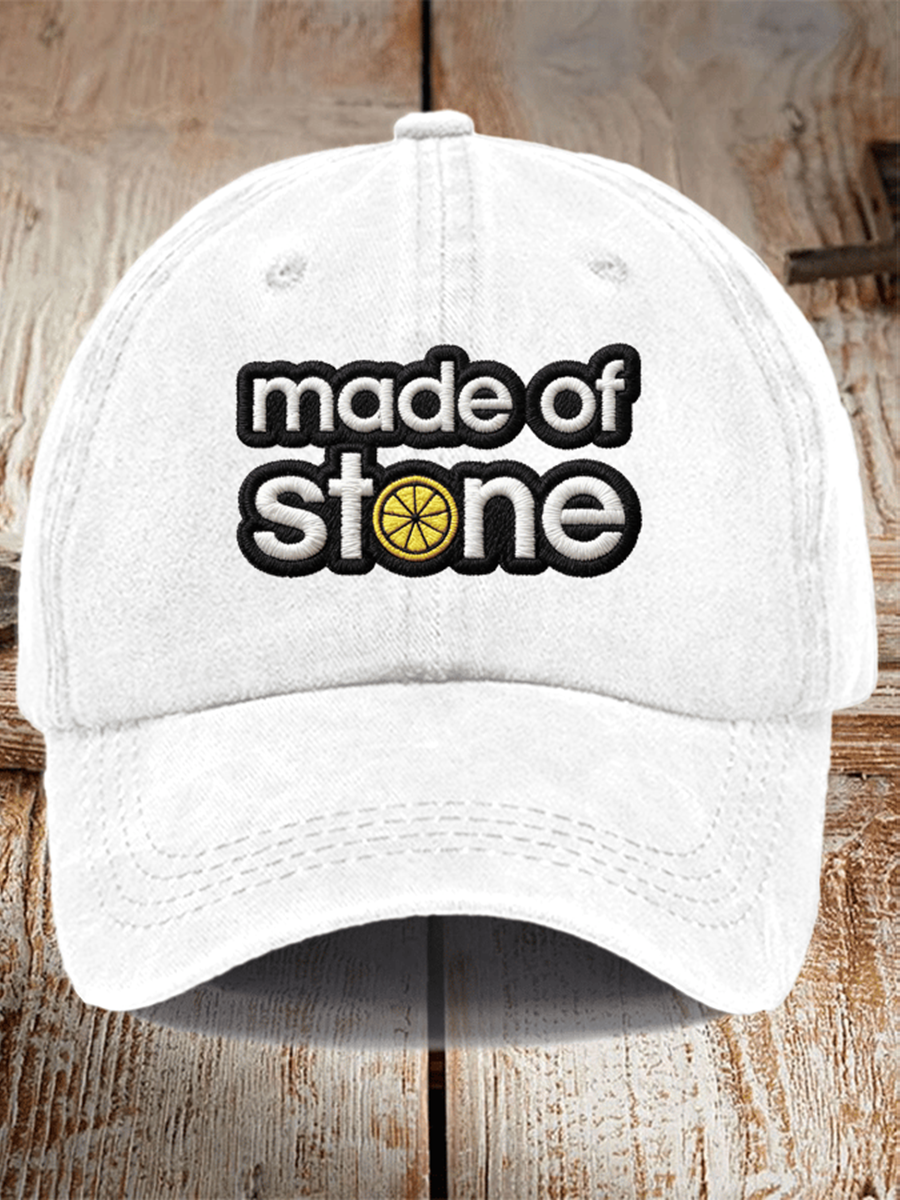 Unisex  Lemon Roses Music Lover  Print Hat