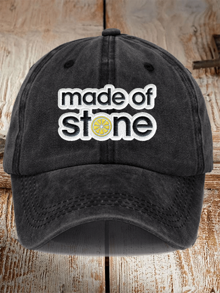Unisex  Lemon Roses Music Lover  Print Hat