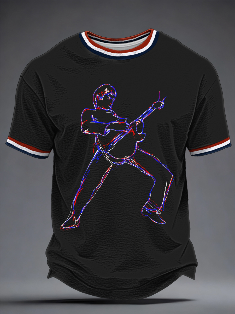 Men's UK Mods Music Lover short sleeves t-shirt
