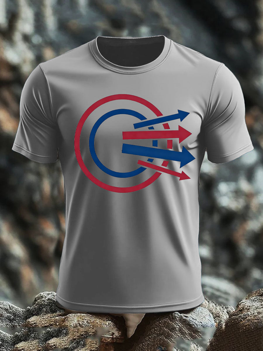 Men's Mod T-shirt worn by the Jam imitation cotton short-sleeved T-shirt