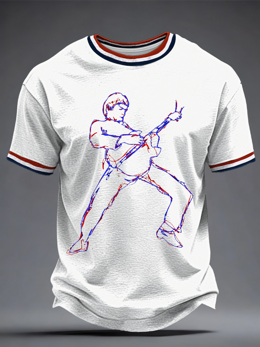 Men's UK Mods Music Lover short sleeves t-shirt