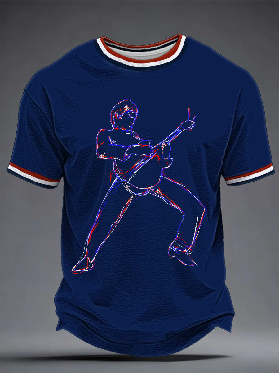 Men's UK Mods Music Lover short sleeves t-shirt