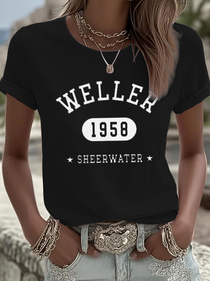 Women's UK Mods Music Lover Iron On Short Sleeve T-Shirt