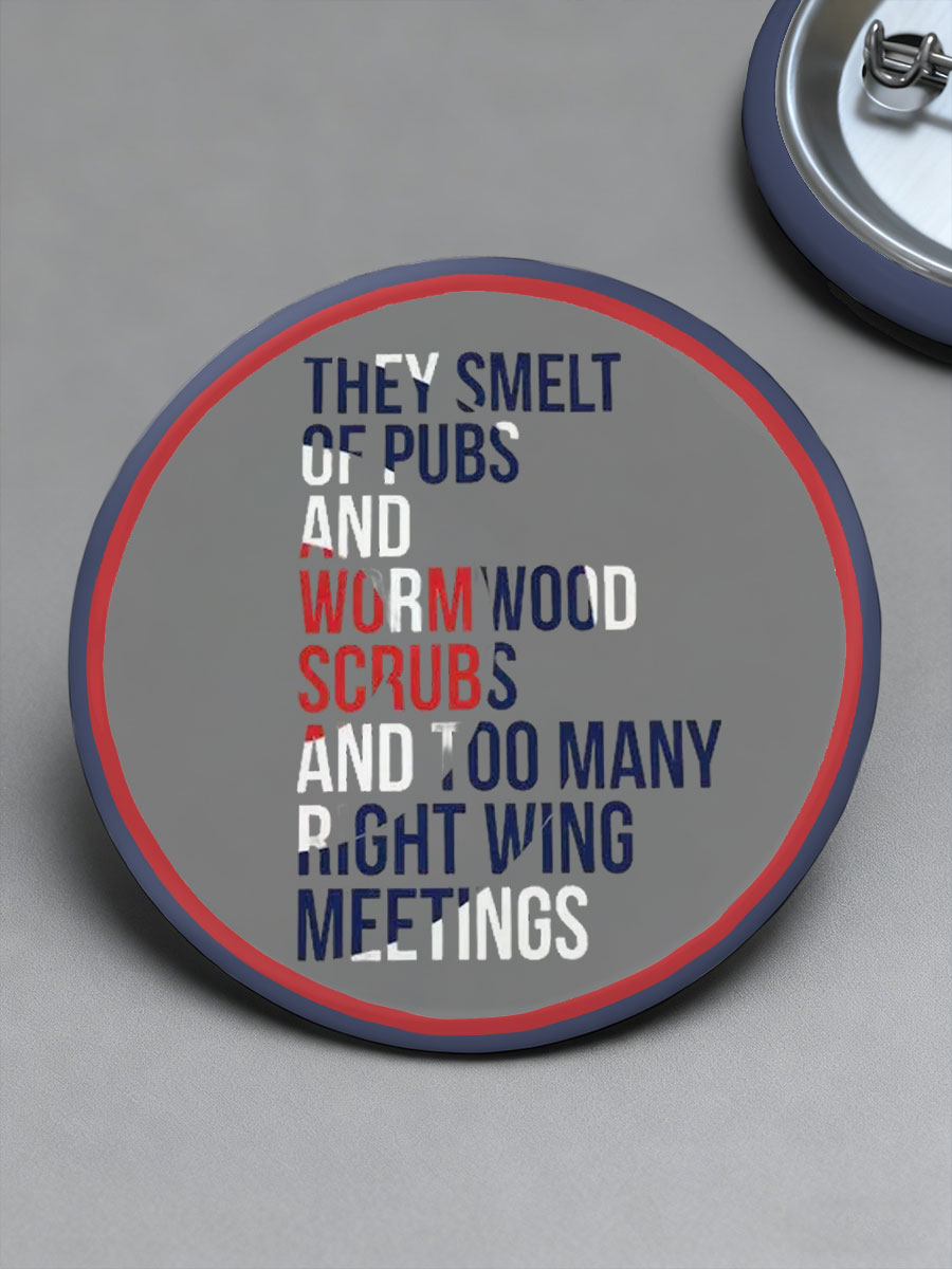UK Modfather Music Mods Lover Pins