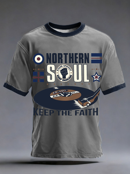 Men's UK Music Northern Soul Lover short sleeves t-shirt