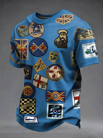Men's UK Mods Music Lover short sleeves t-shirt
