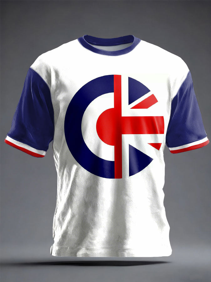 Unisex UK Mods Music Lover Printed T-shirt