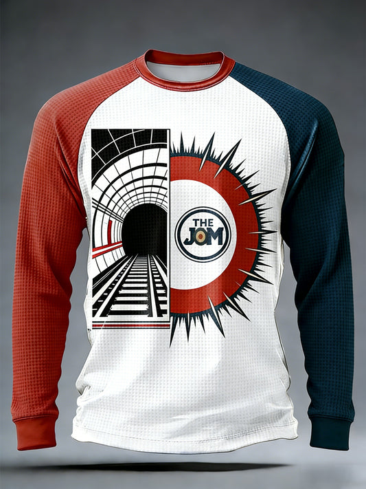 Men's The Modfather Long-Sleeve Waffle Top