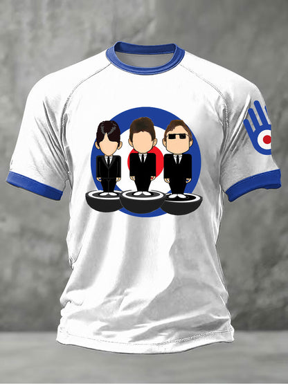 Men's Modfather UK Music Mods Lover short sleeve t-shirt