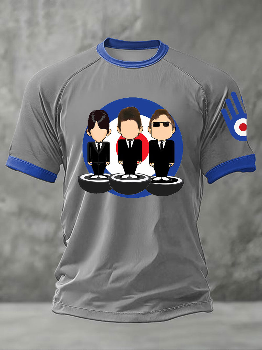 Men's Modfather UK Music Mods Lover short sleeve t-shirt