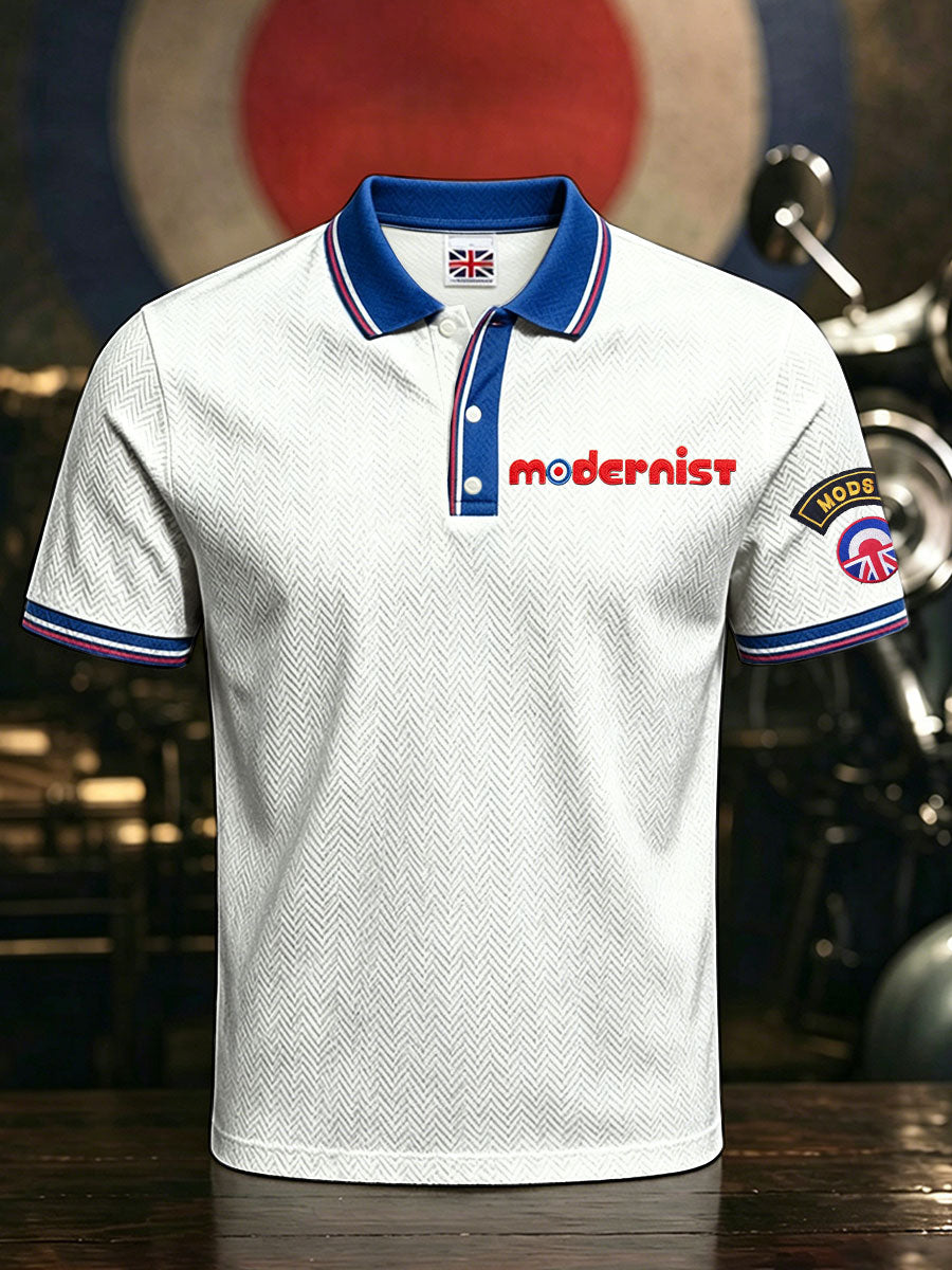 Men's Mods UK Music Lover Printed Casual Tops