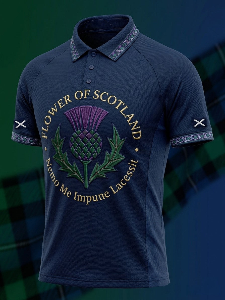 Men's UK Scotland Football Lover 2026 Printed T-shirt