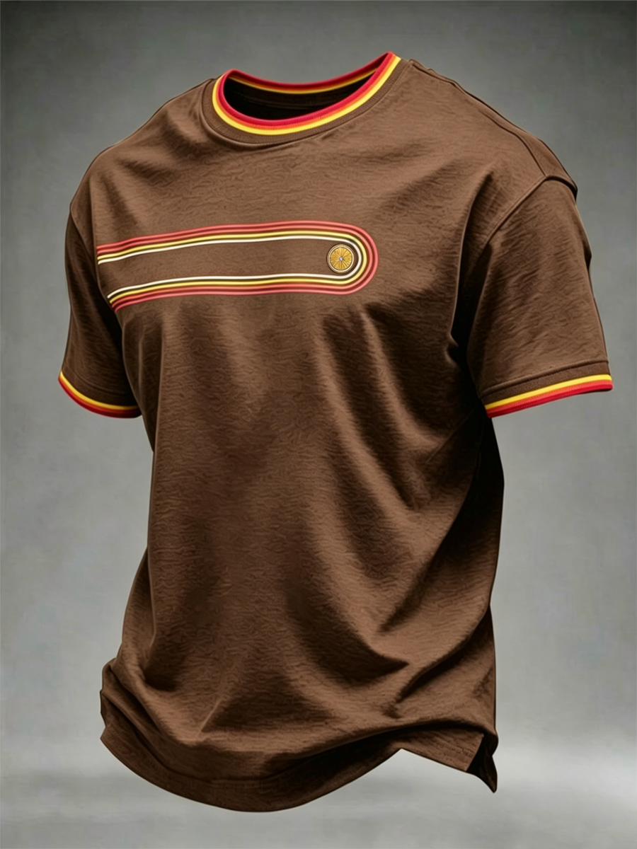 Men's Retro Short Sleeves T-shirt