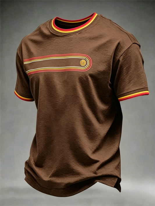Men's Retro Short Sleeves T-shirt