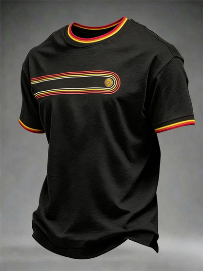 Men's Retro Short Sleeves T-shirt